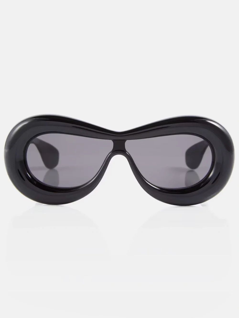 LOEWE Inflated Oval Sunglasses in Black